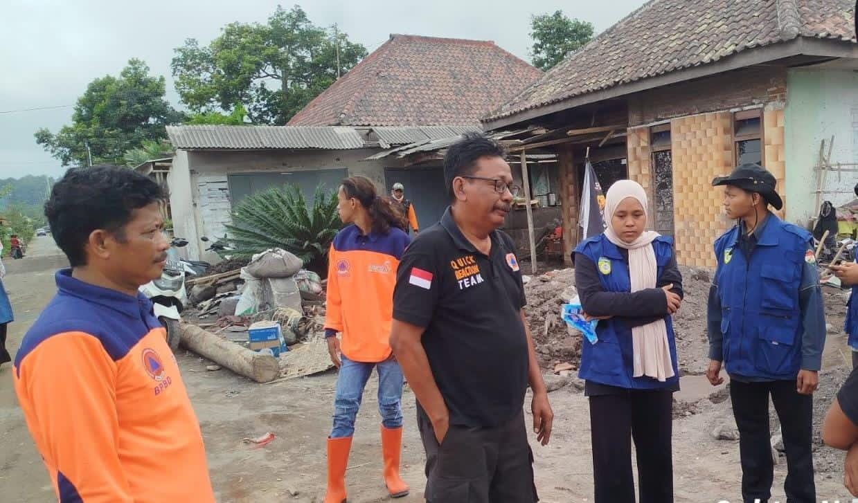Relawan FRPB Pamekasan Perkuat Respons Darurat di Kawasan Erupsi Semeru